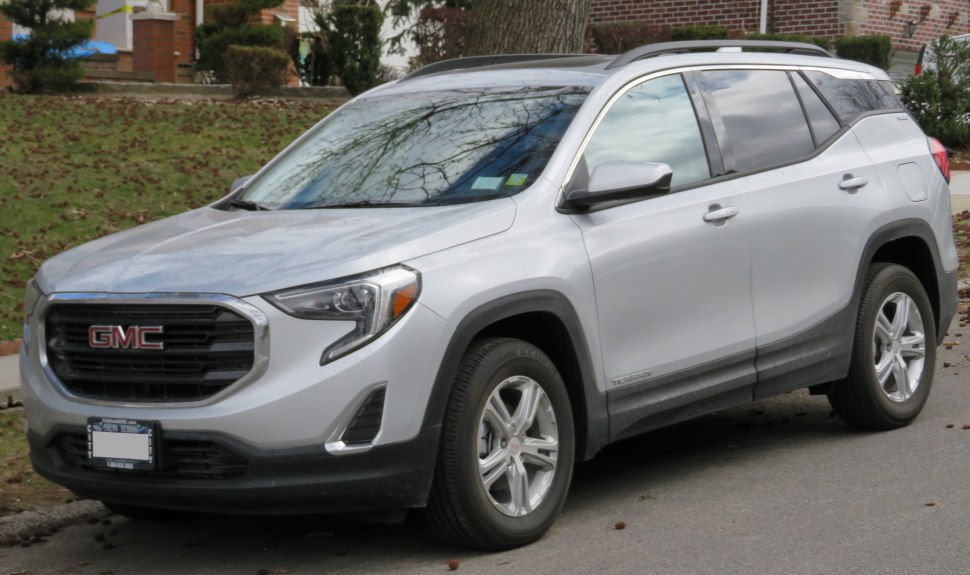 GMC Terrain technical specifications and fuel economy